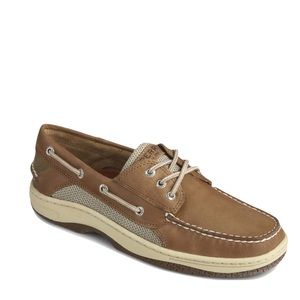 Men's Sperry Billfish 3-Eye Leather Upper Boat Shoe Size 10 US